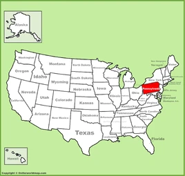 Pennsylvania-location-on-the-us-map