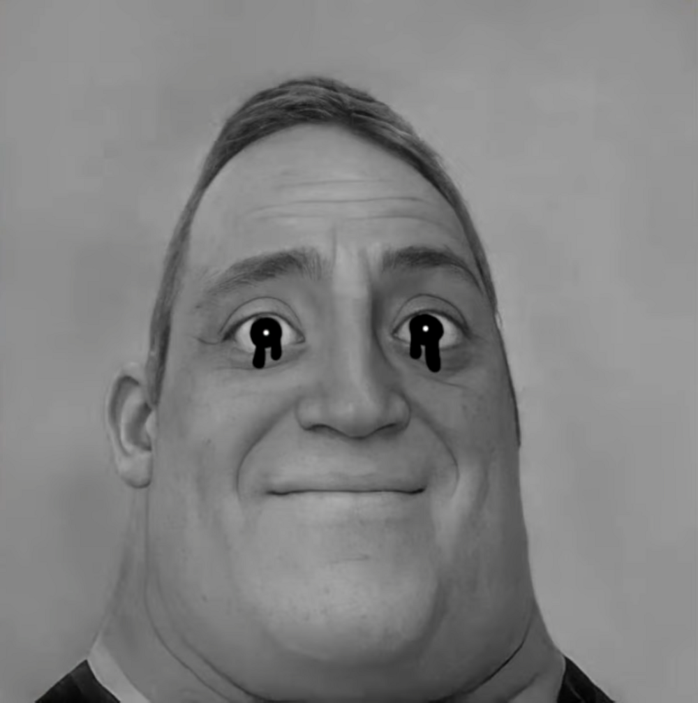 Жуткие лица мистер исключительный. Mr incredible Canny. Mr incredible phase 5.