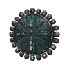 Boucle d'oreille inca en argent