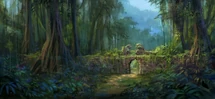 Concept art de la jungle