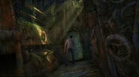 Concept art of the U-boat interior.