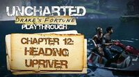 Uncharted Drake's Fortune (PS3) - Chapter 12 Heading Upriver - Playthrough Gameplay