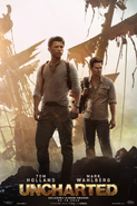 Uncharted movie poster.png (4.39 MB) Teaser posters