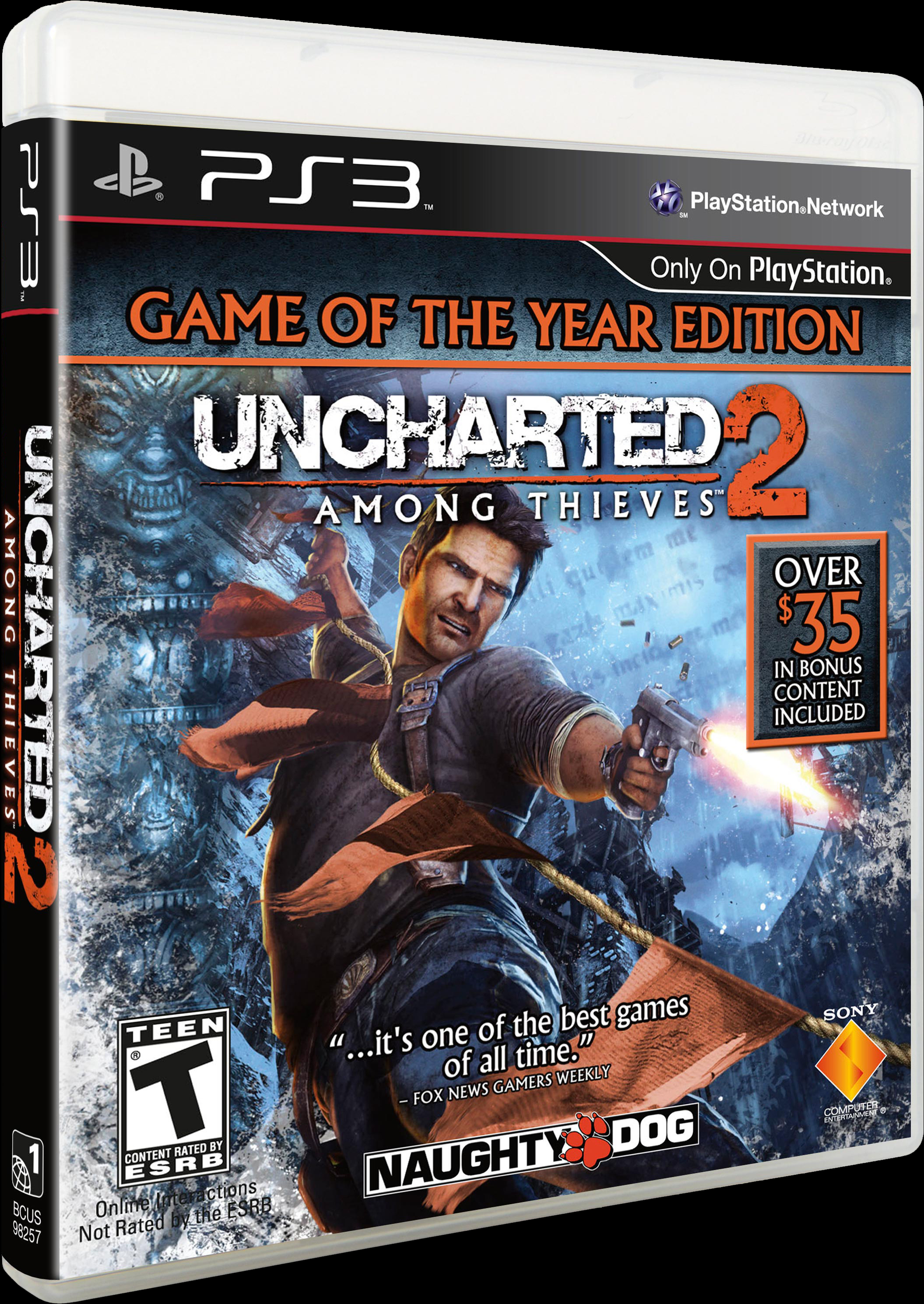 Uncharted 2: Among Thieves - PlayStation 3 (PS3) Game