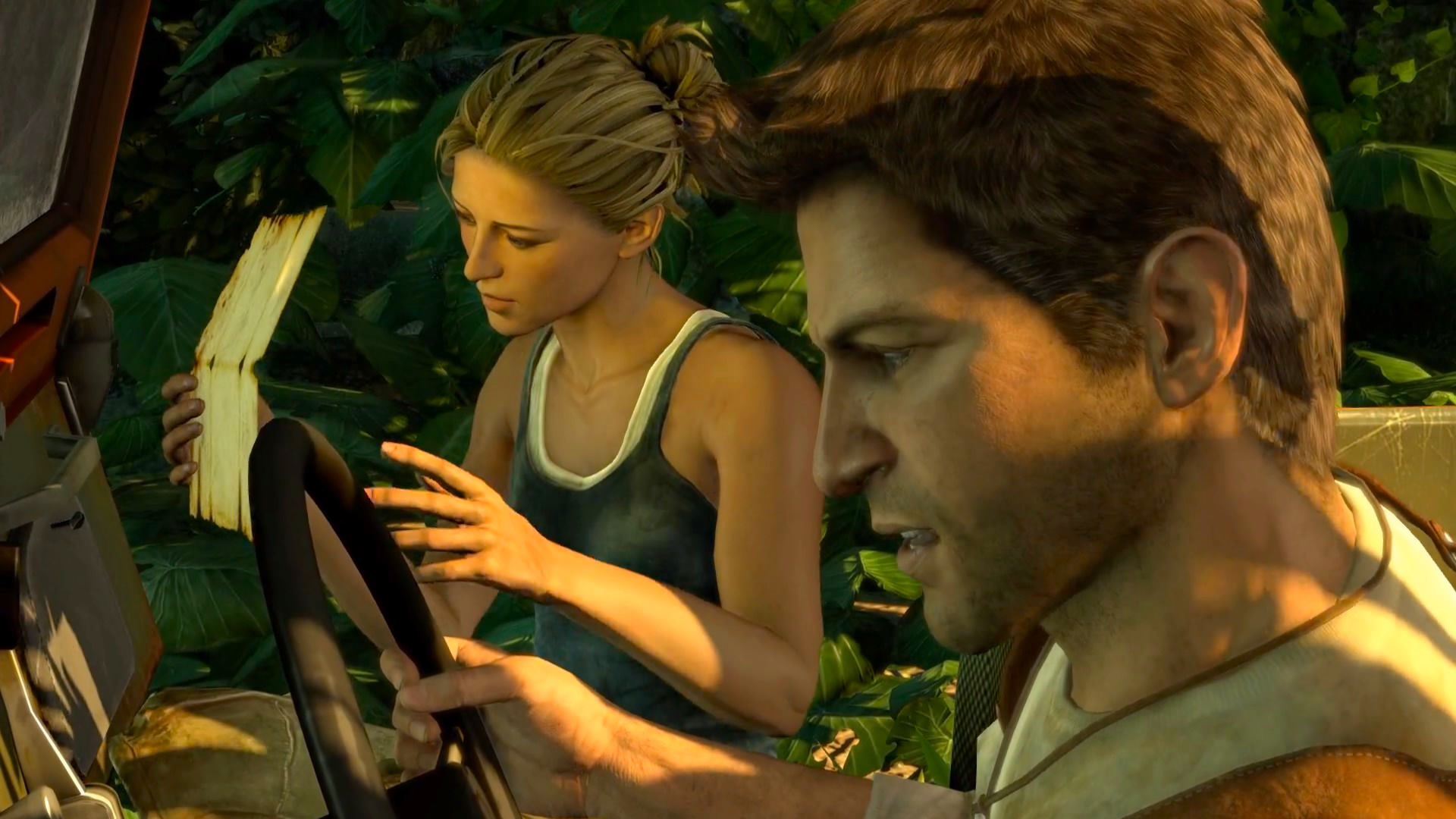 Nate and Elena, Uncharted 3: Drake's Deception