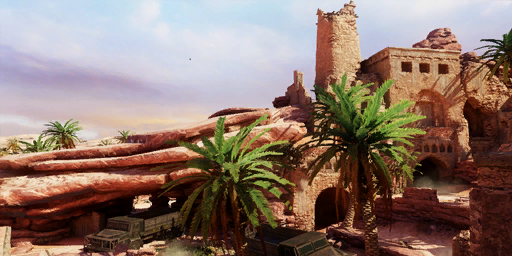 PlayStation - New Oasis multiplayer map from the upcoming UNCHARTED 3  multiplayer Drake's Deception Map Pack. To see a full album of images  click here