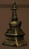 Miniature Bronze Stupa
