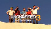 Uncharted 3 Race to the Ring main title