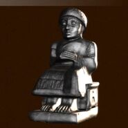 Uncharted 3 Treasure Statue of Gudea image