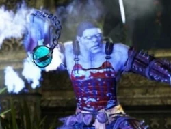 The Guardians carried explosive resin flails, deadly to the opponent