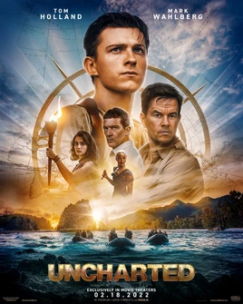 Uncharted movie theatrical poster