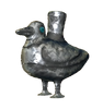 Silver Bird Vessel