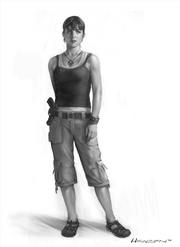 Elena Fisher from DF concept art