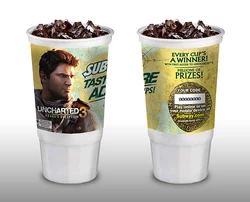 Uncharted 3: Drake's Deception Cup at Safeway.