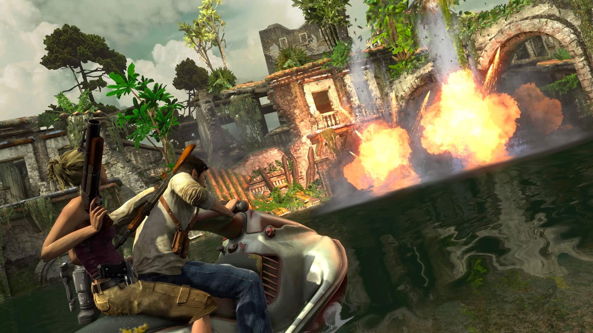 Video Game Uncharted: Drake's Fortune Wallpaper