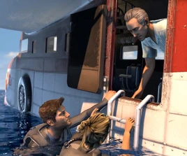 Sully rettet Elena und Nate mit seinem Flugzeug