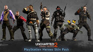 PlayStation Heroes Skin Pack