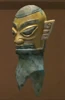 Gold-Leaf Statue Head