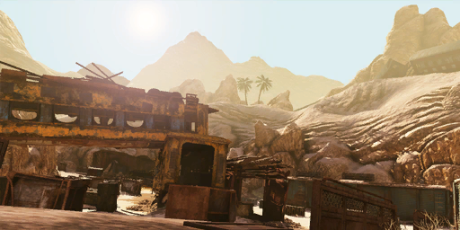 PlayStation - New Oasis multiplayer map from the upcoming UNCHARTED 3  multiplayer Drake's Deception Map Pack. To see a full album of images  click here