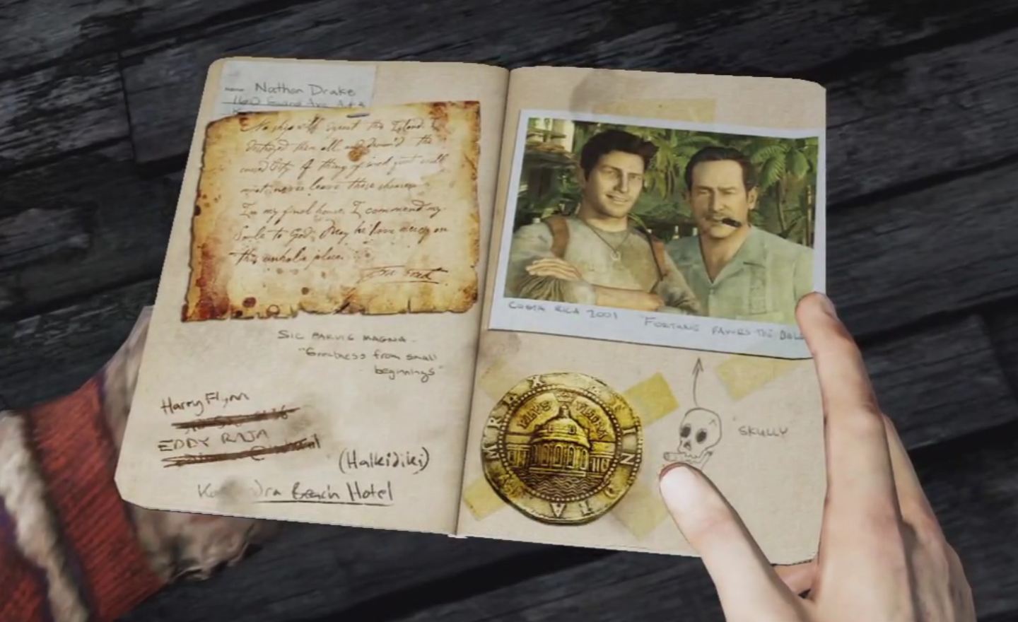 UNCHARTED 3: La traición de Drake, Wiki Uncharted