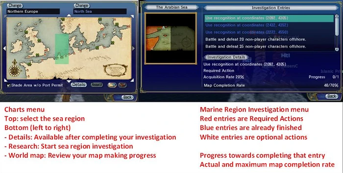 Sea Region Charting | Official Uncharted Waters Wiki | Fandom