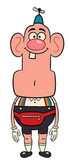No mustache uncle grandpa