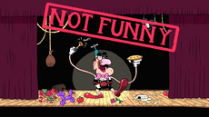 Not Funny Title Card