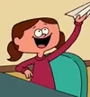 Nameless Girl with Burgundy Sweater 