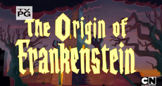 The Origin Of Frankenstein Title Card