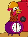 Rooster Clock