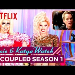 Drag Queens Trixie Mattel & Katya React to Uncoupled - I Like to Watch - Netflix