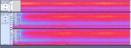 Comparison of 'Interconnectedness' and the reference cicada sounds spectrograms (ending sound).