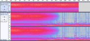 Comparison of 'Interconnectedness' and the reference cicada sounds spectrograms (starting sound).