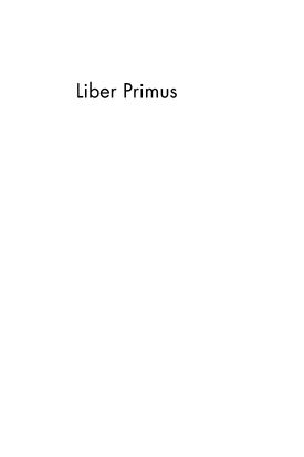 Liber primus