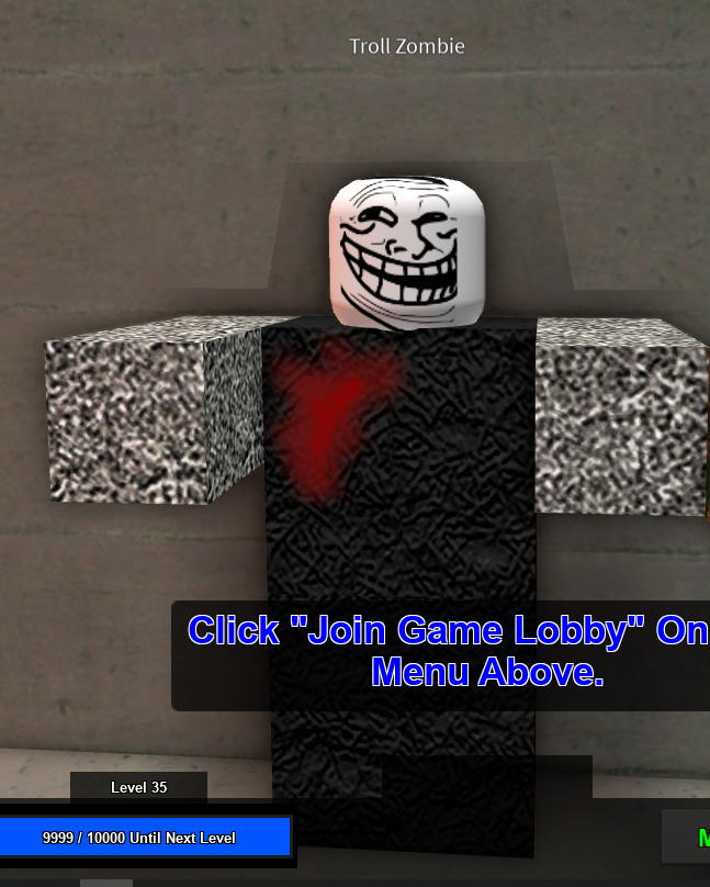 Troll Zombie | Undead Nation - ROBLOX Wiki | Fandom