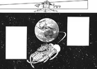 The leader fleeing from the Earth
