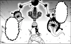 Sick attacks Fuuko with his Juniors