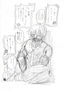 Sketch celebrating that a phrase related to Shen, the kimokimo smile is trending.[274]
