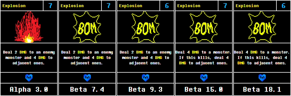 Explosion/Previous Versions | Undercards Wikia | Fandom