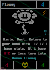 Flowey, Undertale Wiki, Fandom - MarbleCards