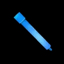 GlowStickBlueLit