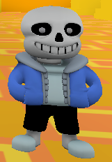 Sans Undertale 3d Boss Battles Roblox Wiki Fandom - roblox undertale 3d boss battles leveling up