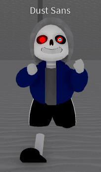 you beated 3d hyper dust sans! - Roblox