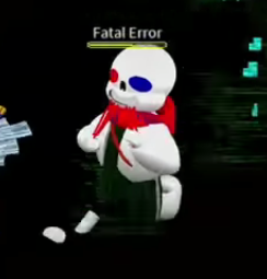 FATAL ERROR sans fight! by BossHim - Play Online - Game Jolt