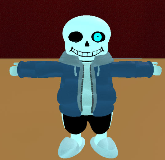 you beated 3d hyper dust sans! - Roblox