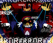 Error consept art (CQ was challenged to do something creepy, after requesting GenoSans and UnderfellSans, and so error was somehow made)