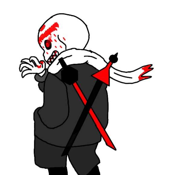 Undertale Au: Destroyed World Weak Killer Sans,Horror Sans,Jacob