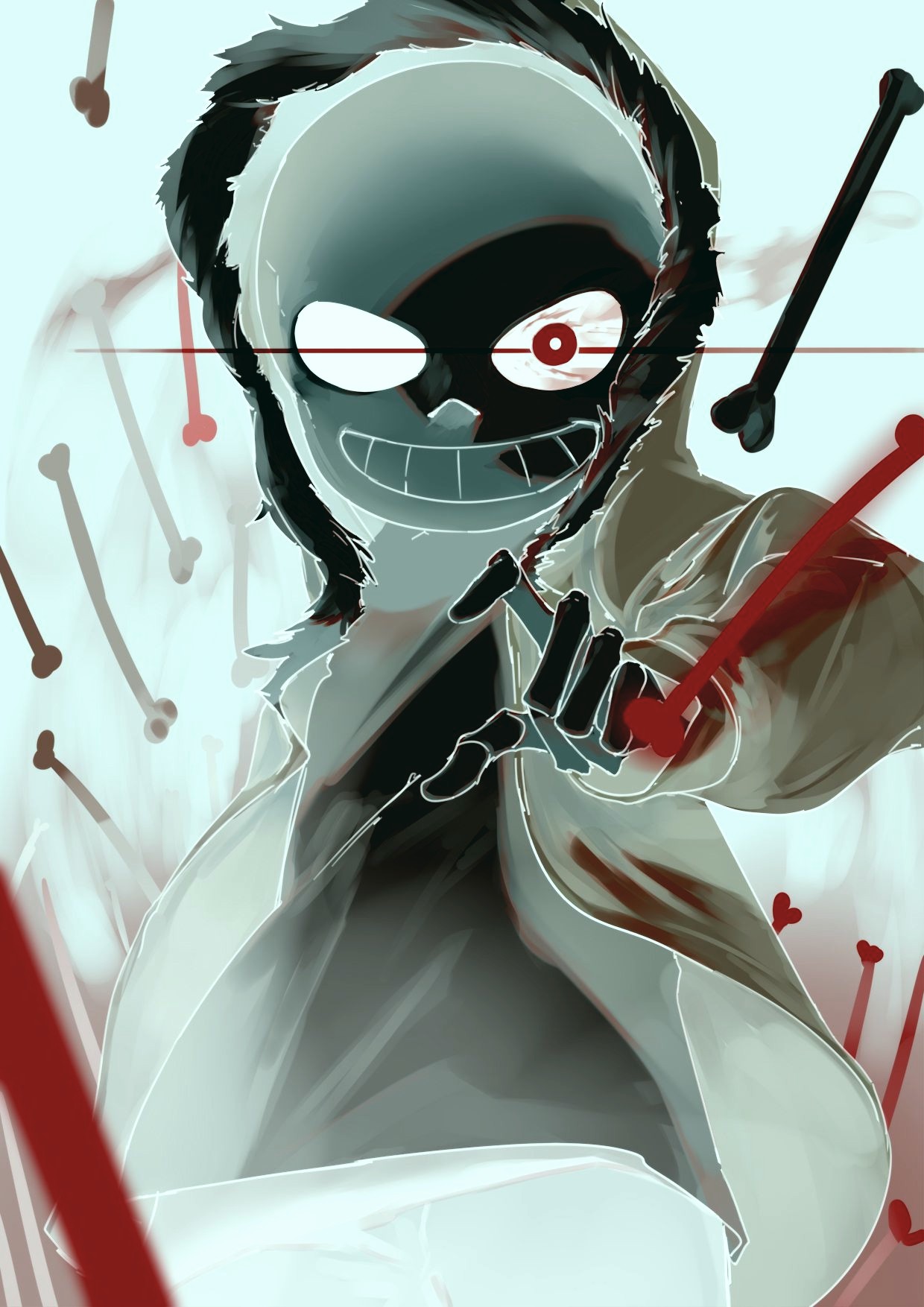 Photo Negative Sans Undertale AU Characters Wiki Fandom