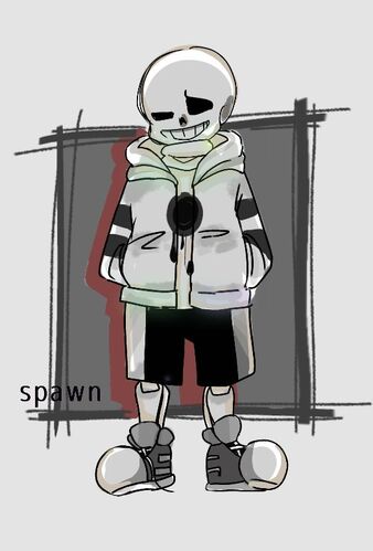 Spawn!Sans | Undertale AU Characters Wiki | Fandom