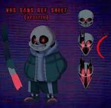 wiki sans vs vhs sans #undertale #1v1